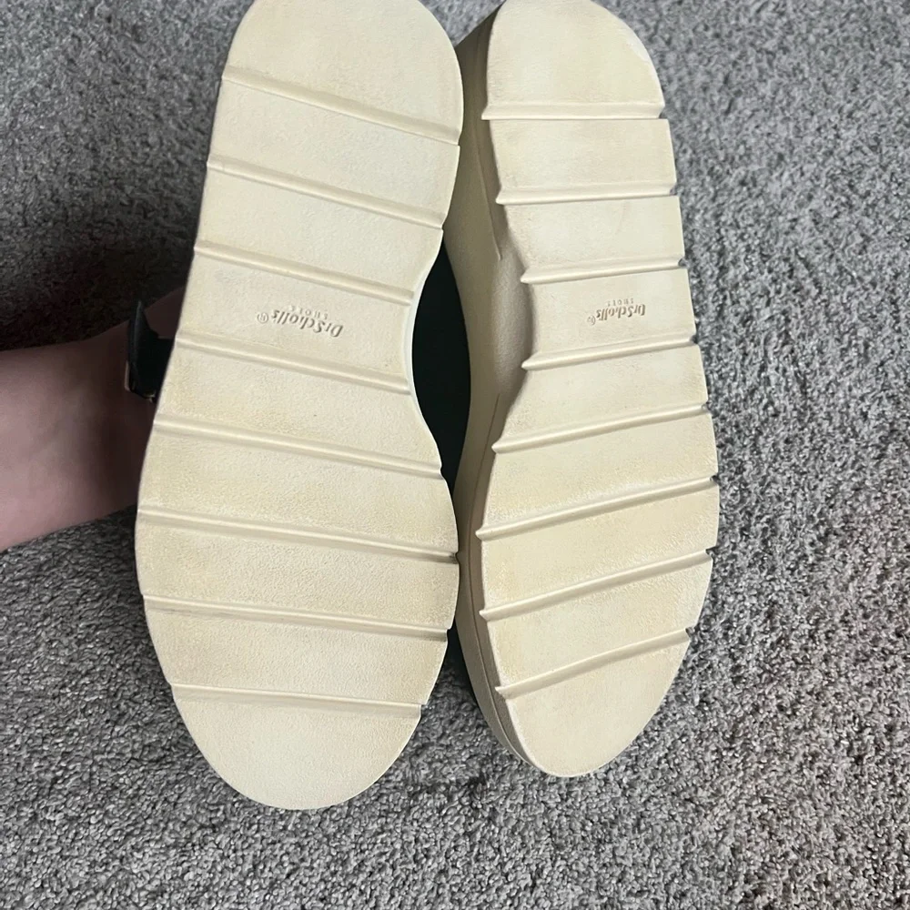 Dr Scholls Nice Max MJ Women’s Size 9 Vegan Leather Mary Jane Platforms Dr.